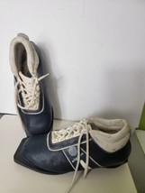Vintage Alpina Alpine Cross Country Skiing Shoes Womens Size 39 US 8.5 - £39.16 GBP