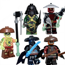 5Pcs Ninja Forbidden Five Minifigures Master Zarkt Kur Rox Drix Nokt Min... - $23.99