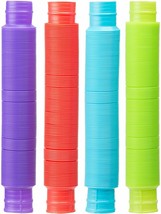 4Pack Colorful Slinky Brand Pop Toob Kids Spring Toy - $19.79