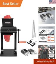 Meat Tenderizer Tool Manual Machine Jerky Slicer, 2 Set of Stainless Ste... - $212.34