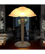 Very Elegant Art Deco Ornate Lamp &quot;RENNES&quot; Unique Single Piece Banker Lamp - €968,37 EUR