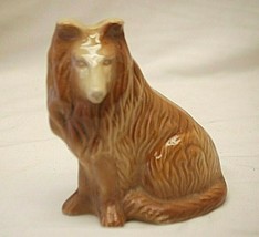 Collie Dog Ceramic Figurine 6&quot; Tall - $21.77
