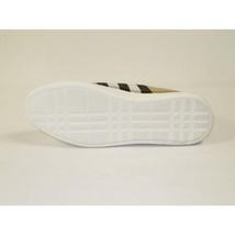 Men's Sneaker English Stripped By Moderno MJS-706 Beige/red/black image 8