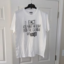 Infinite junk Brand new with tags white graphic shirt. - £7.75 GBP
