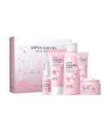 Japan Sakura 6pc Skin Care Facial Set (Cleanser, Toner, Serum, 2 Creams,... - $38.32 CAD