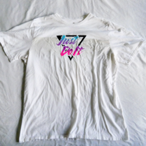 Nike Men’s T-Shirt JUST DO IT Tee (561416-10A) Miami Vice White Crew Siz... - $14.84