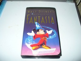 Walt Disney&#39;s Masterpiece Fantasia 1991 VHS 1132 Black Diamond - £3.28 GBP
