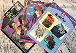 Vintage Craft Booklets Beaded Purses, Jewelry and Jeweled Clothing Fashion - £4.70 GBP
