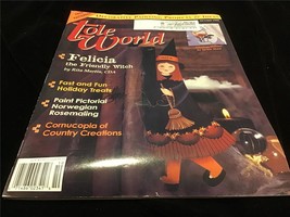 Tole World Magazine October 1995 Felicia The Friendly Witch, Fast &amp; Fun Holiday - £7.92 GBP
