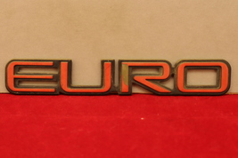 1991-1994 Chevrolet Lumina ‘Euro’ Red Plastic Script Emblem OEM  - £2.74 GBP