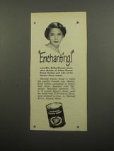 1951 Hormel Onion Soup Ad - Enchanting avers Mrs. Arthur Murray - £14.66 GBP