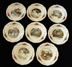 8 Sarreguemines Obernai  Soup Bowls Made in France - $55.00