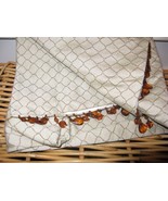 Waterford CONCERTO Cascade Amber Beaded Window Valances NEW Sand Beige - €24,76 EUR