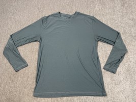 Into the AM Shirt Mens Large Green Long Sleeve Performance Lightweight C... - $16.82