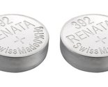 Renata 392 SR41W Batteries - 1.55V Silver Oxide 392 Watch Battery (2 Count) - £3.96 GBP+