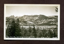 Real Photo Postcard May Lake Trail Yosemite National Park CA RPPC - £3.95 GBP