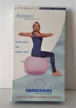 BALANCE BALL VHS Beginner Workout New Sealed fitness with Suzanne Deason - $12.82