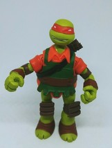 2014 Playmates TMNT Michelangelo Elf Archer LARP Action Figure (B) - $73.70 MXN