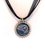 Tennessee TITANS Handmade Football Necklace - $10.00