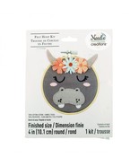 Needle Creations 4 Inch Felt Embroidery Hoop Kit Hippo - $7.29