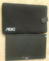 Aoc e1659FWU 16" Led Usb Portable External Laptop Monitor Missing Cable - $89.09