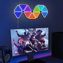 10pcs Triangle Wall Light Led Rgb Ambient Night Light With Remote Control - $83.00