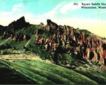 Squaw Saddle Mountain Wenatchee Washington WA UNP 1910s DB Postcard - $14.80