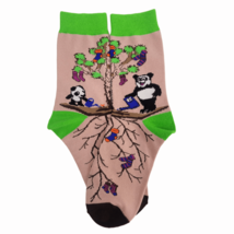 Pandas Watering the Sock Joshua Tree from the Sock Panda (Adult Small) - £5.84 GBP