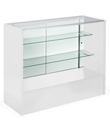 Only Hangers Full Vision Showcase 48 inches - White with LED Lights - $649.95