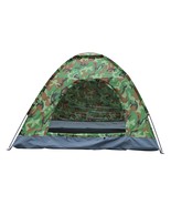 Camouflage Dome Camping Tent, Fits 3-4 People, Lightweight &amp; Portable - $35.99