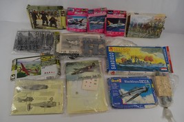 Model Kit Lot Revell Minikit Waterloo Planes Infantry Vacforms 1/48 1/72 Vtg  - $86.89