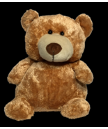 Applause Chubby Brown Teddy Bear Plush # 49600 Sitting Stuffed Animal 10... - $59.95