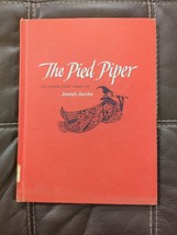 Joseph Jacobs The Pied Piper and Other Fairy Tales HC Ex Libris 1963 Vintage - £13.58 GBP