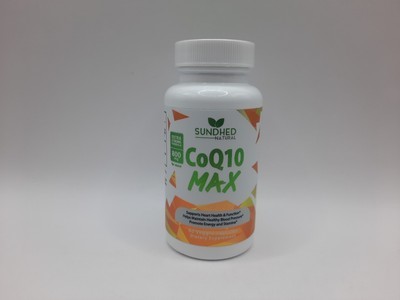 Sundhed Natural CoQ10 Max Antioxidant Supplement Xtr Strong 60 Caps Exp 07/2027 Item image 2