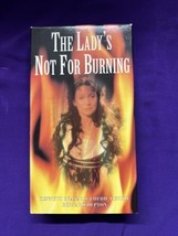 The Ladys Not For Burning VHS 1995 Kenneth Branagh Cherie Lunghi Christo... - £14.90 GBP