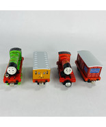 Lot of 4 Thomas The Train Tank Engine &amp; Friends Diecast Magnetic Henry J... - $380.56 MXN