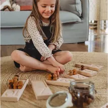 The Little Coach House Number Counting Trays and Stand - $99.00