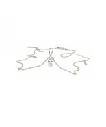 4 PRONG SOLITAIRE PENDANTS 14K FG VS2 Oval Cut CVD Lab Grown Diamond for... - $5,148.02 MXN