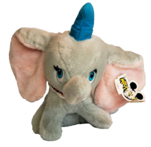 Vtg Disney Dumbo Baby Elephant Plush Stuffed Disneyland Disney World Resorts 12" - $14.53