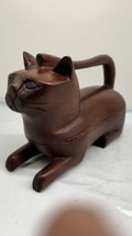 Vintage Wooden Cat Box 10” - $59.35