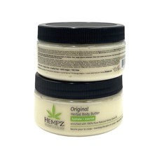 Hempz Original Herbal Body Butter Hydrate+Nourish 8 oz-2 Pack - £24.69 GBP