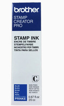 Brother Stamp Creator Pro Blue Stamp Ink Refill 0.67 oz for SC2000 Stamp... - £4.48 GBP