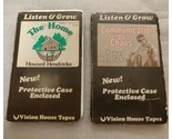 VTG Listen &amp; Grow Vision House Tapes Cassettes By Howard Hendricks SET O... - £17.28 GBP