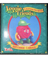 Veggie Friends Calendar Figurines, September Cabbage (ToyBox Creations, ... - $9.49