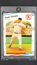 1988 Fleer #349 Roger Clemens Boston Red Sox Baseball Card - $1.10