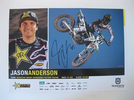 Jason Anderson supercross motocross signed autographed 11x17 Poster COA.... - $98.99