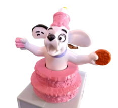 McDonald&#39;s Pink Birthday Cake Happy Meal Toy 2000 Disney 101 Dalmatians #2 VTG - £4.90 GBP