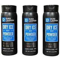 Duke Cannon Trench Warfare Dry Ice Body Powder Menthol Charcoal NEW Lot ... - $98.01