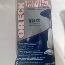 ORECK Type CC 4 Layer Celoc Charcoal Filter Type CC Vacuum Bags CCPK80F 7/Pack  - £11.67 GBP