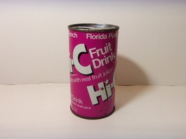 HI-C Florida Punch Fruit Drink 12 Oz Steel Can Coca Cola Houston Texas - £7.62 GBP